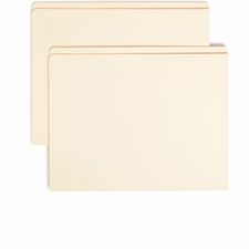 Smead Straight Tab Cut Letter Recycled Top Tab File Folder