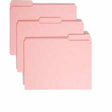 Smead Colored 1/3 Tab Cut Letter Recycled Top Tab File Folder