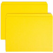 Smead Colored Straight Tab Cut Letter Recycled Top Tab File Folder