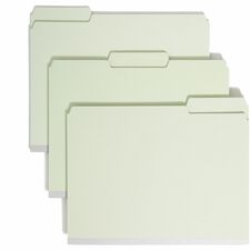 Smead 1/3 Tab Cut Letter Recycled Top Tab File Folder