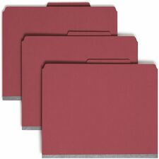 Smead SafeSHIELD 2/5 Tab Cut Letter Recycled Classification Folder