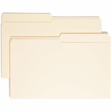 Smead 1/2 Tab Cut Legal Recycled Top Tab File Folder