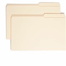 Smead 2/5 Tab Cut Legal Recycled Top Tab File Folder