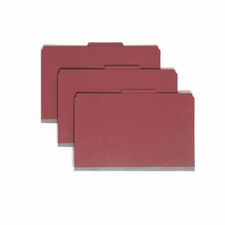 Smead SafeSHIELD 2/5 Tab Cut Legal Recycled Classification Folder