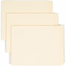 Smead Straight Tab Cut Letter Recycled End Tab File Folder