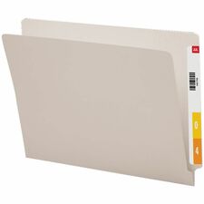 Smead Shelf-Master Straight Tab Cut Letter Recycled End Tab File Folder