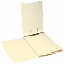 Smead 1/5 Tab Cut Legal Folder Divider with Fastener