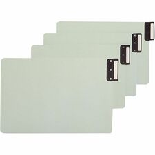 Smead 100% Recycled Filing Guides with Vertical Extra-Wide Blank Tab
