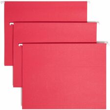 Smead Colored 1/5 Tab Cut Letter Recycled Hanging Folder