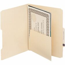 Smead Self-Adhesive Folder Dividers with Pockets