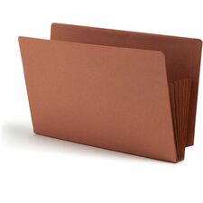 Smead TUFF Straight Tab Cut Legal Recycled File Pocket