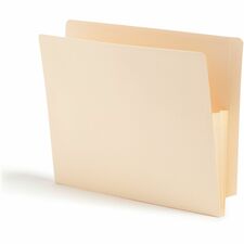 Smead Straight Tab Cut Letter Recycled File Pocket