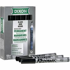 Dixon Industrial RediMark Chisel Tip Permanent Markers