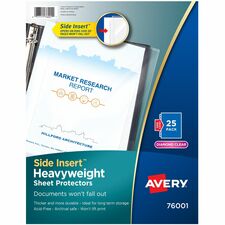 Avery® Side Insert Sheet Protectors