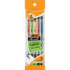 BIC Xtra-Smooth No. 2 Mechanical Pencils With Erasers