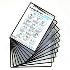 Djois by Tarifold Antimicrobial Pivoting Pockets