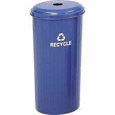 Safco Recycling Receptacle with Lid