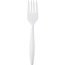 Dixie Medium-weight Disposable Forks by GP Pro