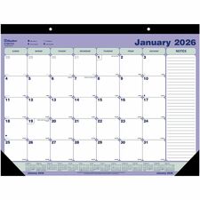 Blueline Monthly Desk Pad, January to December, English (C181731)