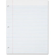 TOPS 16 - lb. College - ruled 3H Punched Filler Paper - Letter