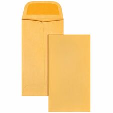 Quality Park No. 5 Coin/Small Parts Envelopes with Gummed Flap