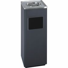 Safco Sandless Square Ash Urn/Trash Receptacle