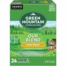 Green Mountain Coffee K-Cup, Pod Our Blend Keurig Single-Serve K-Cup Pods, Light Roast Coffee, 24 Count