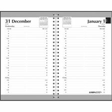 House of Doolittle Quarter-hourly Appointment Daily Planner