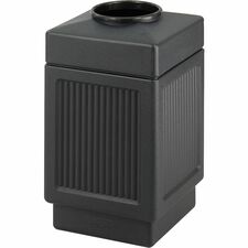 Safco Indoor/Outdoor Waste Receptacle