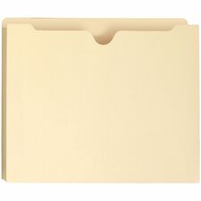 Smead Straight Tab Cut Letter Recycled File Jacket