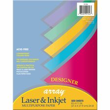 Pacon Designer Colors Multipurpose Paper - Assorted