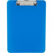 Charles Leonard Rubber Grip Plastic Clipboards