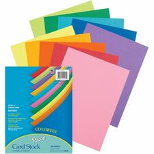 Pacon Colorful Card Stock Sheets