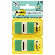 Post-it® Green Flag Value Pack