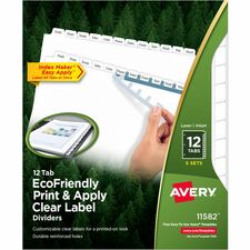 Avery Eco-friendly Index Makers Dividers