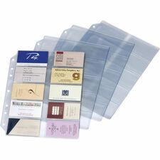 Cardinal® EasyOpen Card File Binder Refill Pages