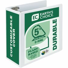 Samsill Earth's Choice Plant-based Durable View Binder