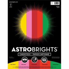Astrobrights Color Card Stock "Vintage" , 5 Assorted Colours