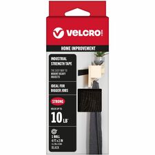 VELCRO® Industrial Strength 4ft x 2in Roll Black