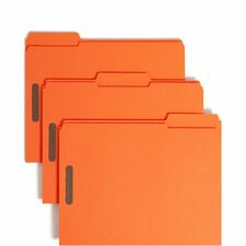 Smead 12540 1/3 Tab Cut Letter Recycled Fastener Folder