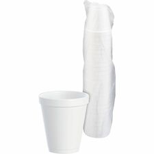 Dart J Cup 8 oz Insulated Foam Cups