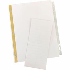 Business Source Tear-resistant Clear Tab Index Dividers