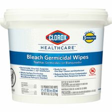 Clorox Healthcare Bleach Germicidal Wipes Bucket