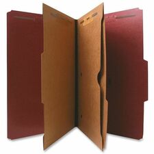Nature Saver 2/5 Tab Cut Legal Recycled Classification Folder