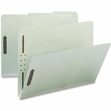Nature Saver 1/3 Tab Cut Letter Recycled Fastener Folder