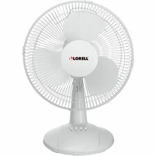 Lorell 12" Oscillating Desk Fan