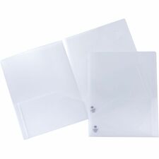 Business Source 78498 Letter Pocket Folder
