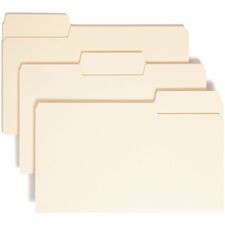 Smead SuperTab 1/3 Tab Cut Legal Recycled Top Tab File Folder