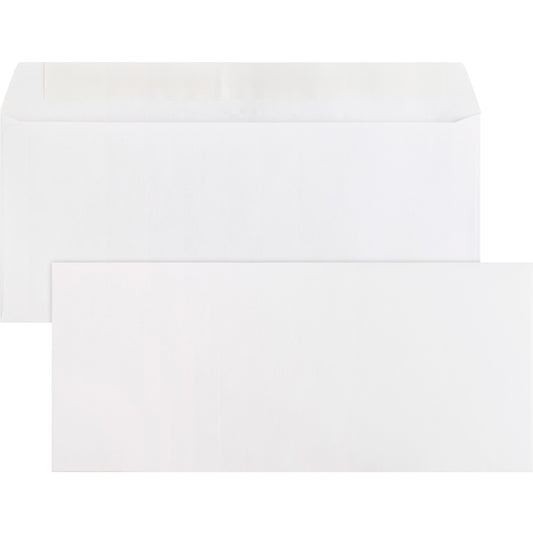 Business Source Plain Peel/Seal Business Envelopes, Gummed