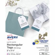 Avery® Printable Tags with String